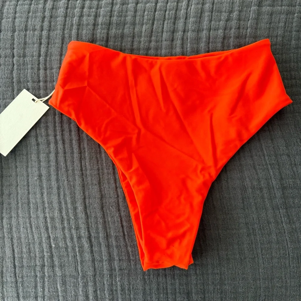 MIKOH Swimsuit Waikui High Waist Bikini Bottom